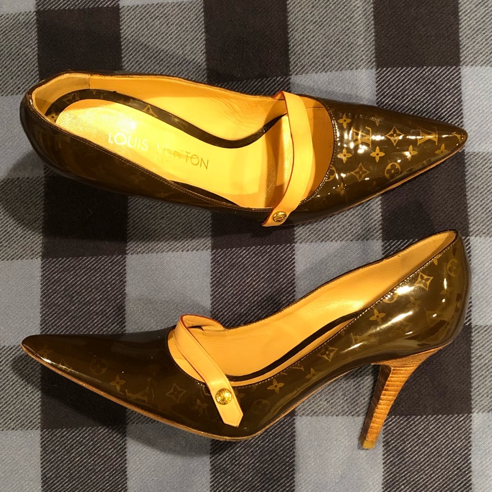 Louis Vuitton Patent Leather Heels